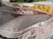Una foto de crepe salados