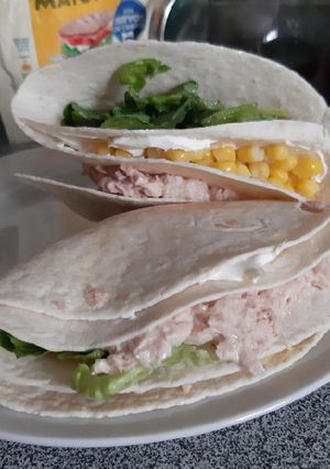 Una foto de Crepes de tortilla salados a mi estilo