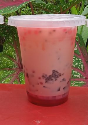 Foto resep Es kekinian, es JanBol(janda bolong)