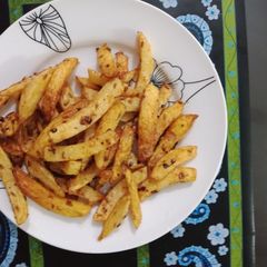 A picture of Massala Fries.