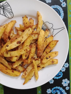 A picture of Massala Fries.