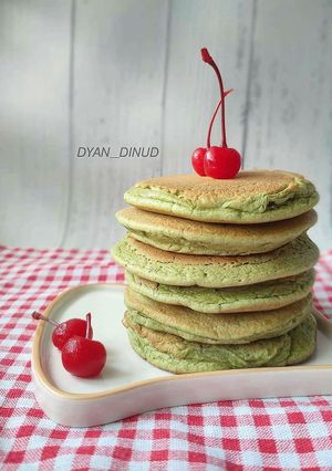 Foto resep Matcha Fluffy Pancake