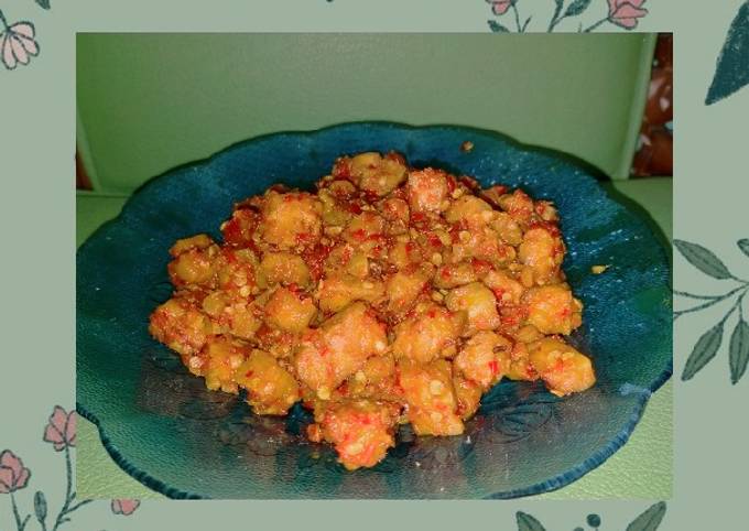 Resep Tempe Balado Simple Oleh Fathia Aini Cookpad