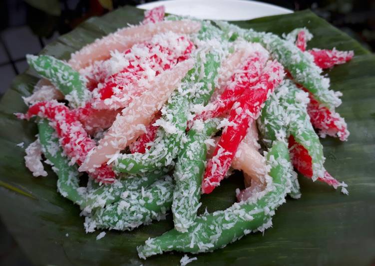 Resep masakan Cenil Kanji - Cenil Tapioka | Resep Membuat Cenil Kanji - Cenil Tapioka Yang Bikin Ngiler