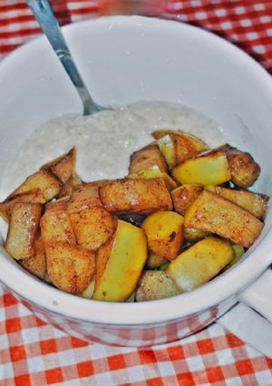 Una foto de Avena con Manzana Canela