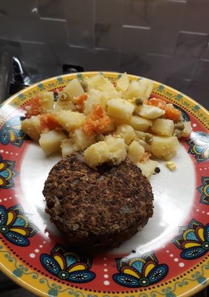 Una foto de Hamburguesas de lentejas