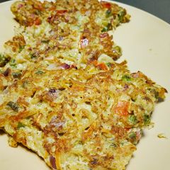 A picture of Maggi Omelette.
