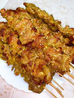 Hình của món Thịt chả xiên nướng😋.