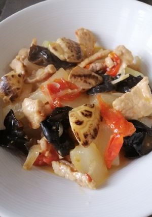 A picture of Winter Melon Dish.