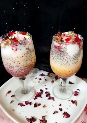A picture of Kashmiri Kesar Falooda.