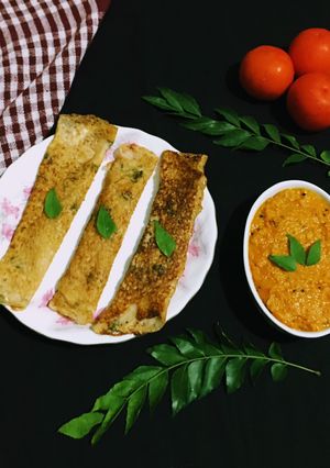 A picture of Oats Dosa.