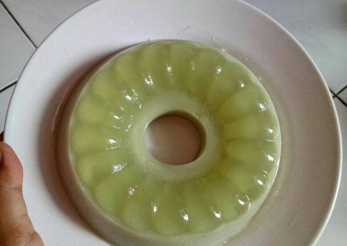 Puding Melon Susu