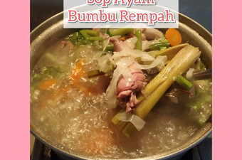 Resep Sop Ayam Bumbu Rempah Enak Dan Mudah