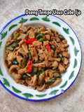 Oseng Tempe Usus Cabe Ijo