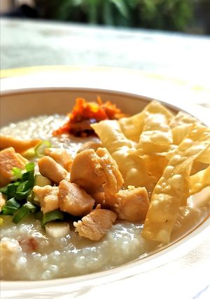 Foto resep Bubur ayam a.la Onga Rudy