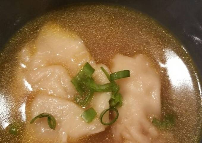 Simple Way to Make Super Quick Homemade Wonton soup