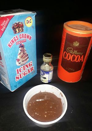 A picture of Homemade chocolate.