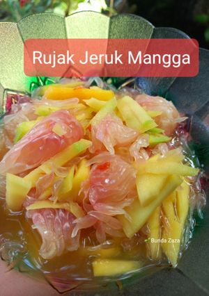 Foto resep Rujak Jeruk Mangga