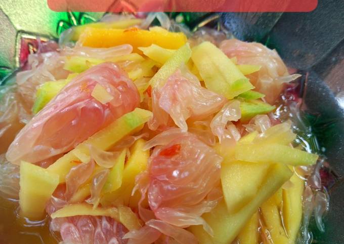 Resep Rujak Jeruk Mangga Oleh 🌱bunda Zaza Cookpad