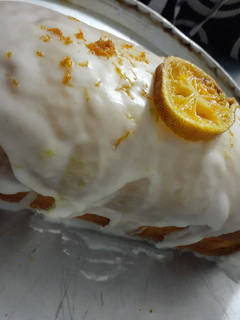 Una foto de Budín de mandarina en licuadora