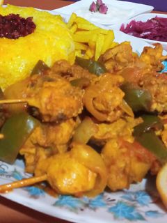 عکسی از دستور کباب حسینی