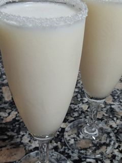 Una foto de Sorbete de limón (fácil)