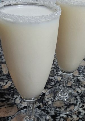Una foto de Sorbete de limón (fácil)