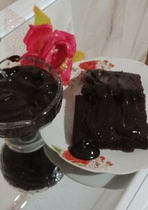 صورة لوصفة كيكة الكاكاو