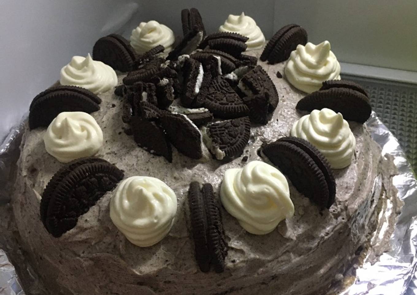 Torta Crepes de Oreo