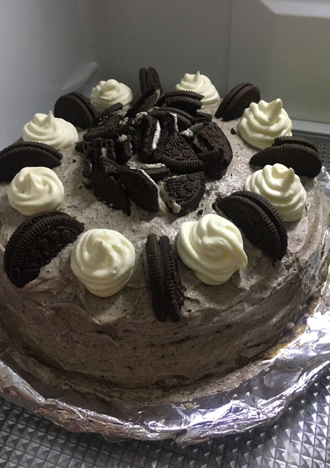 Una foto de Torta Crepes de Oreo
