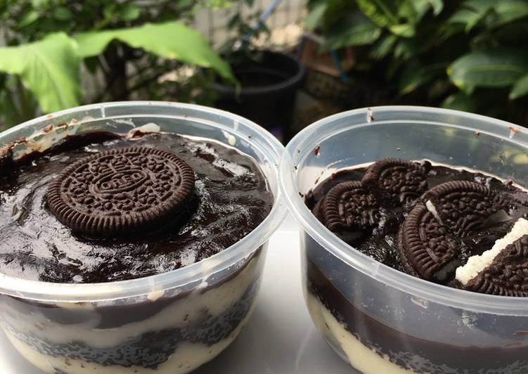 Resep masakan Chocoreo Cheese Cake Lumer | Cara Bikin Chocoreo Cheese Cake Lumer Yang Mudah Dan Praktis