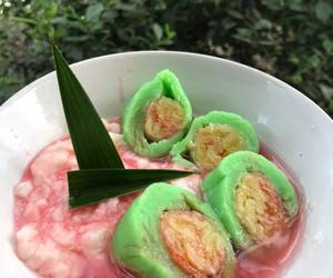 Resep Mudah Es Pisang Ijo Khas Makassar🍌 Sedap Nikmat
