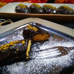 A picture of Eclairs.