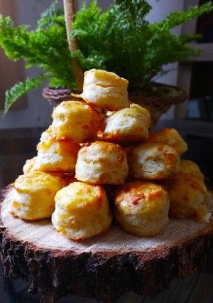 Una foto de Scones de queso parmesano
