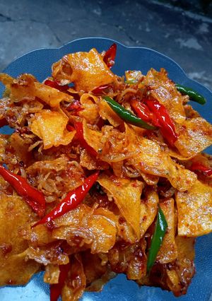Foto resep Sambel kentang teri