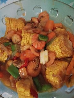 Foto resep Udang asam manis ala resto