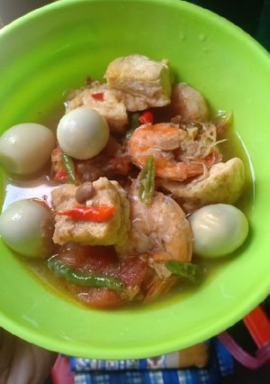 Foto resep Udang tahu puyuh tauco
