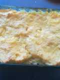 Pastel de pollo con puré de patatas