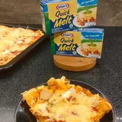 A picture of Pizza Kulit Roti Tawar.