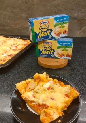 Foto resep Pizza Kulit Roti Tawar