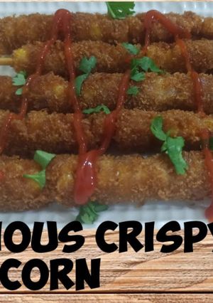 A picture of Crunchy & crispy Sweet Corn Recipe/ Sweet Corn Starter Recipe.