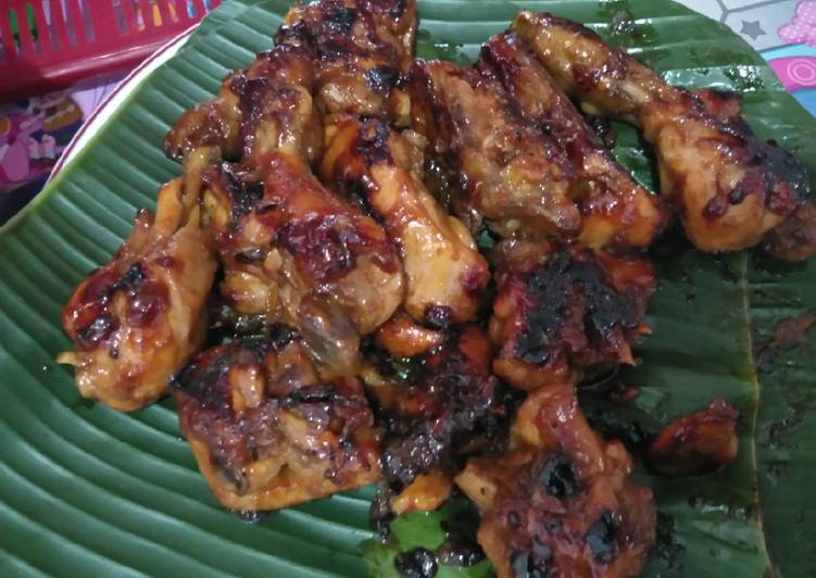 Ayam panggang madu simple