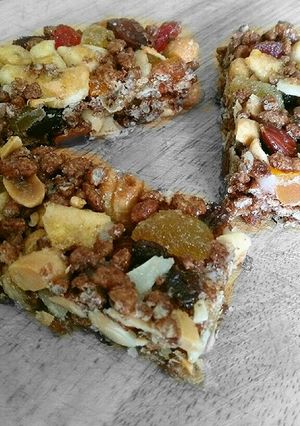 Francia müzli szelet recept fotója