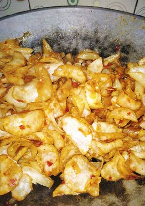 Foto resep Balado Kripik singkong