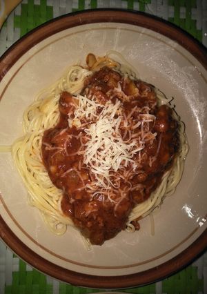 Foto resep Spageti saus Bolognaise