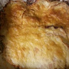 A picture of Turkey breast leftovers dinner .