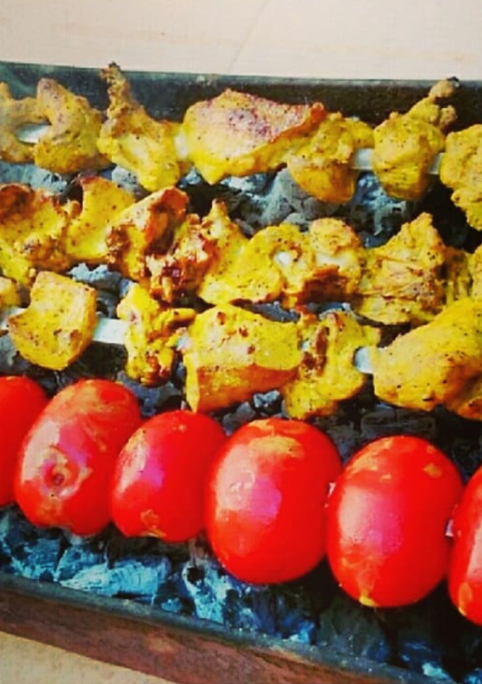 عکسی از دستور جوجه زعفرانی مخصوص