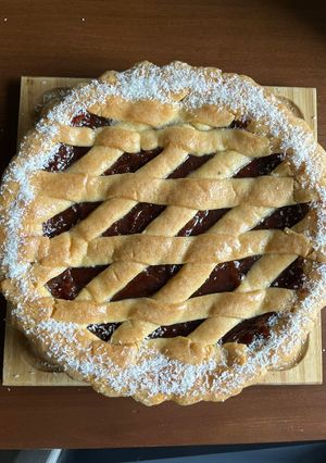 Una foto de 🥧 Pastafrola casera clásica (de membrillo/ batata)