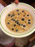 Overnight porridge caffe