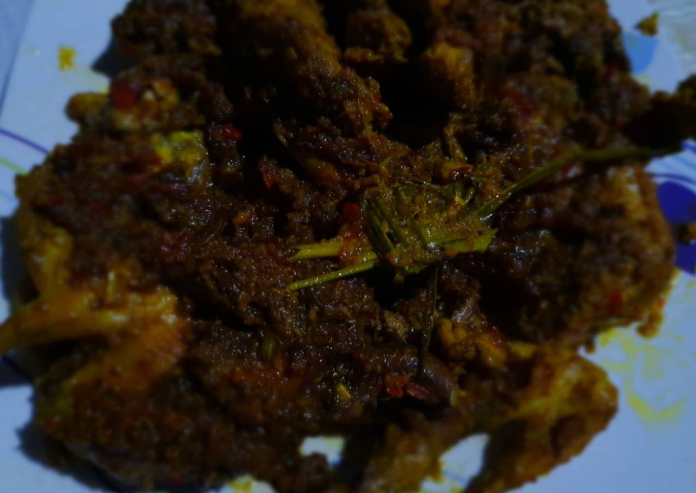 Burung puyuh bumbu hitam madura